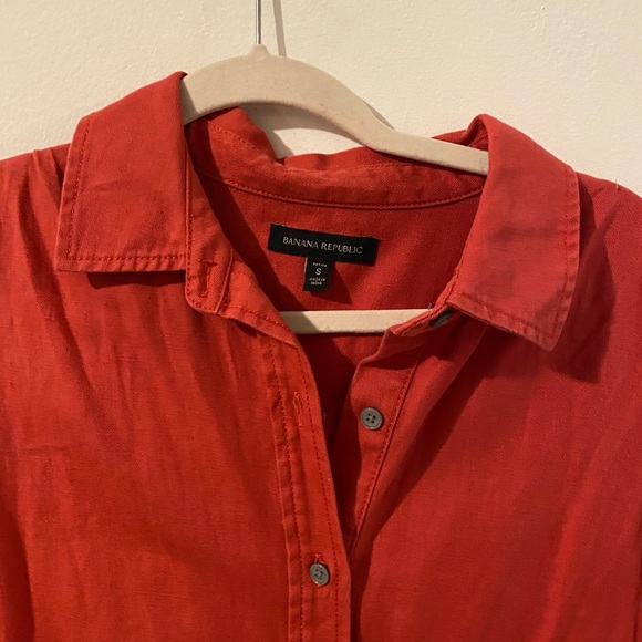 Banana Republic red dress - Picture 2 of 3